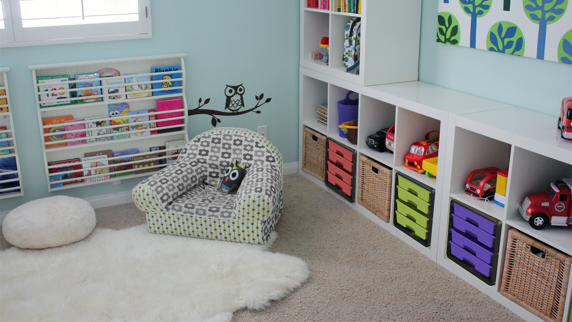 Blox storage in nursery