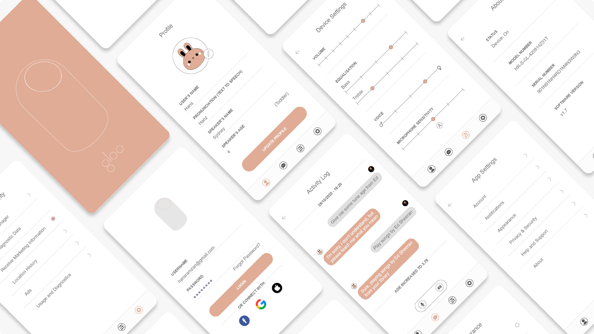 Gloo app design array