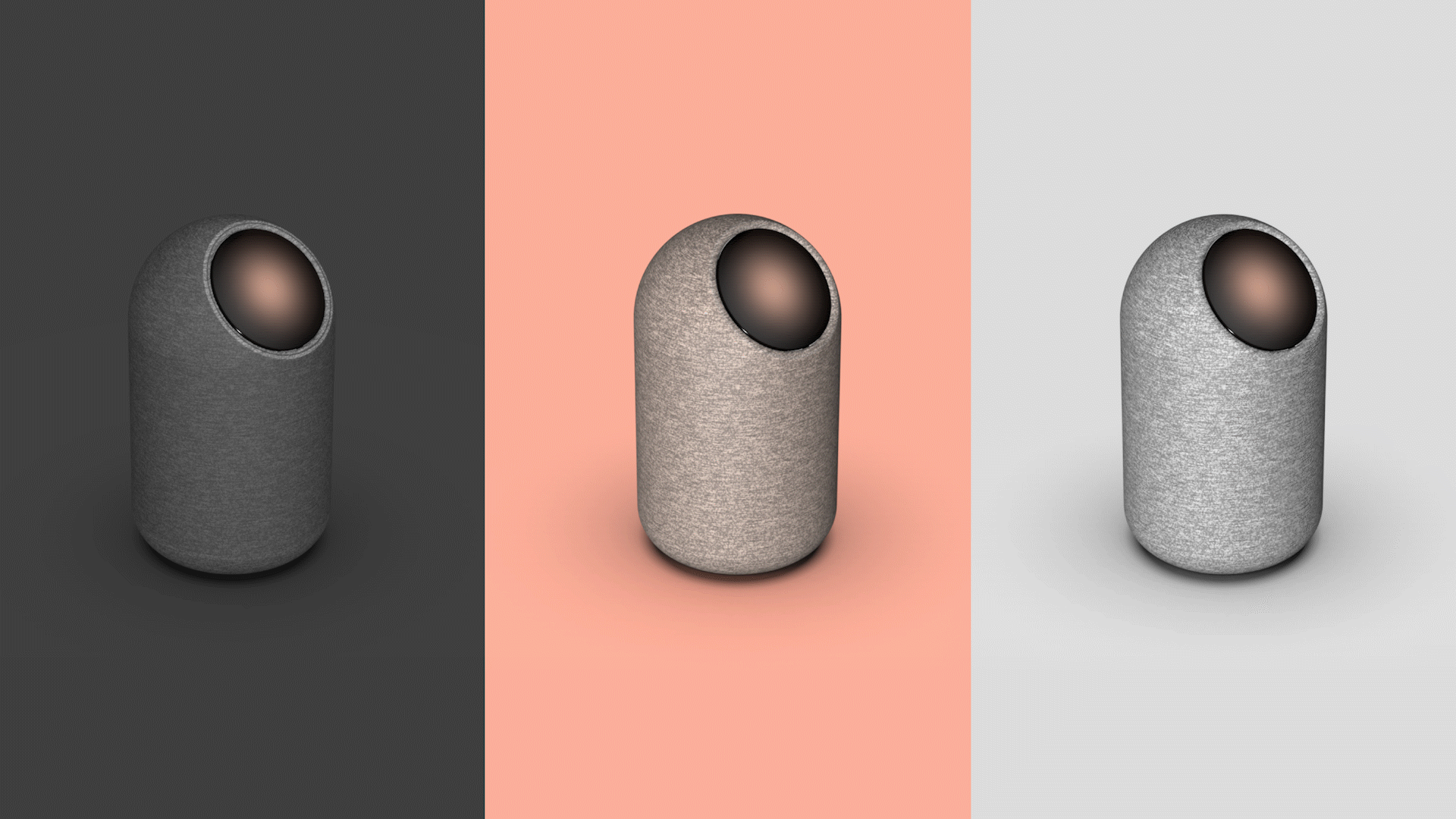 Gloo colour range of smart speakers