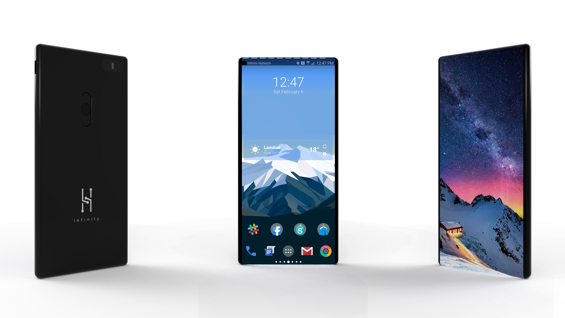Smartphone CAD render