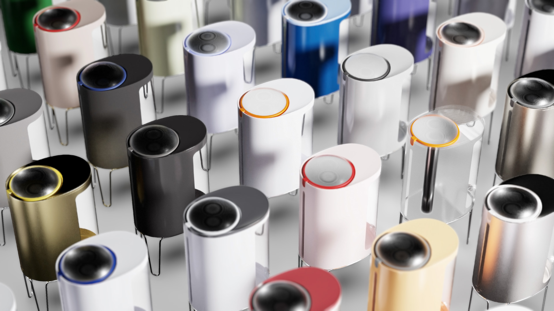 cmf keyshot render of stil water purifier