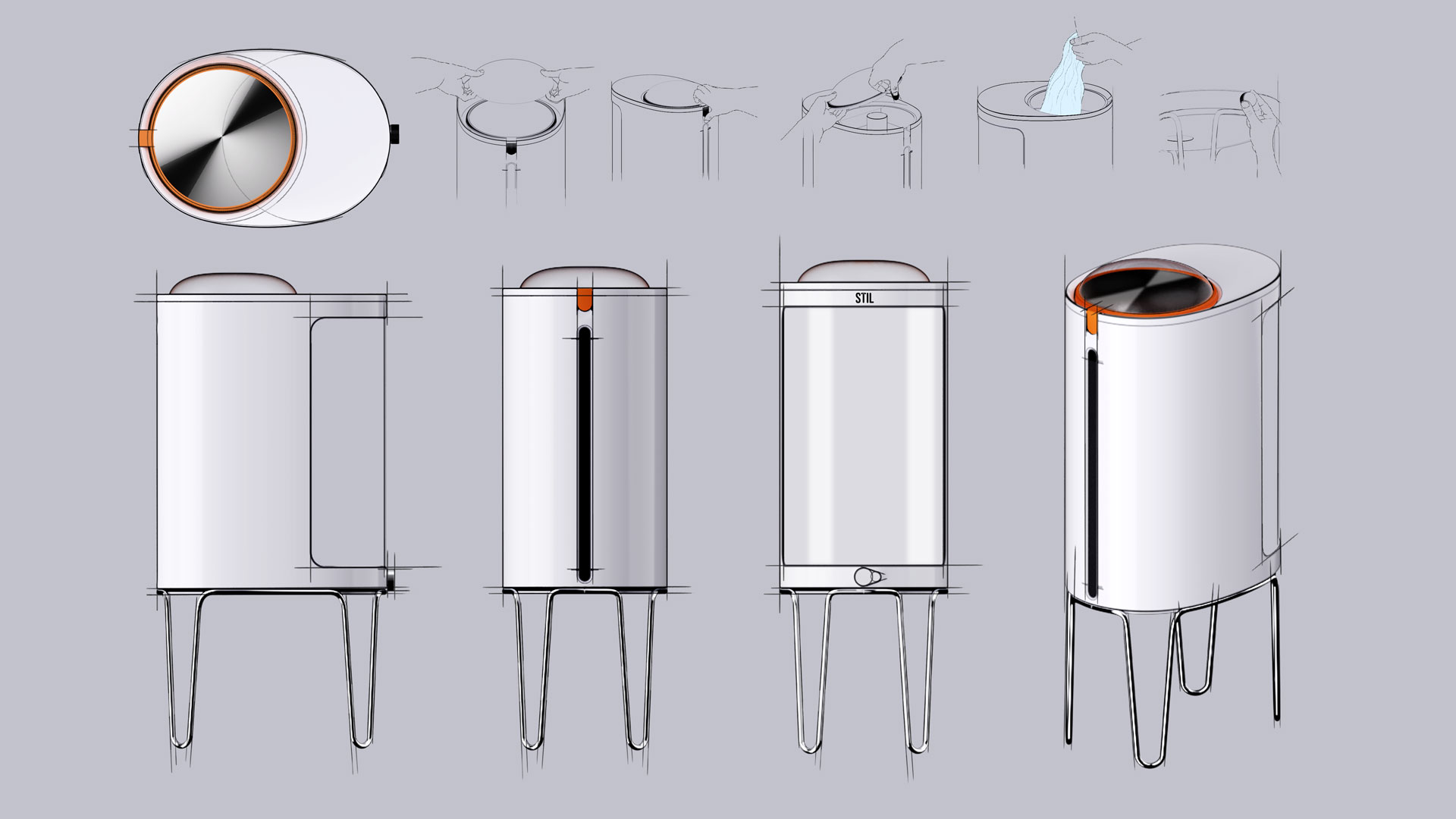 final digital sketch of stil water purifier