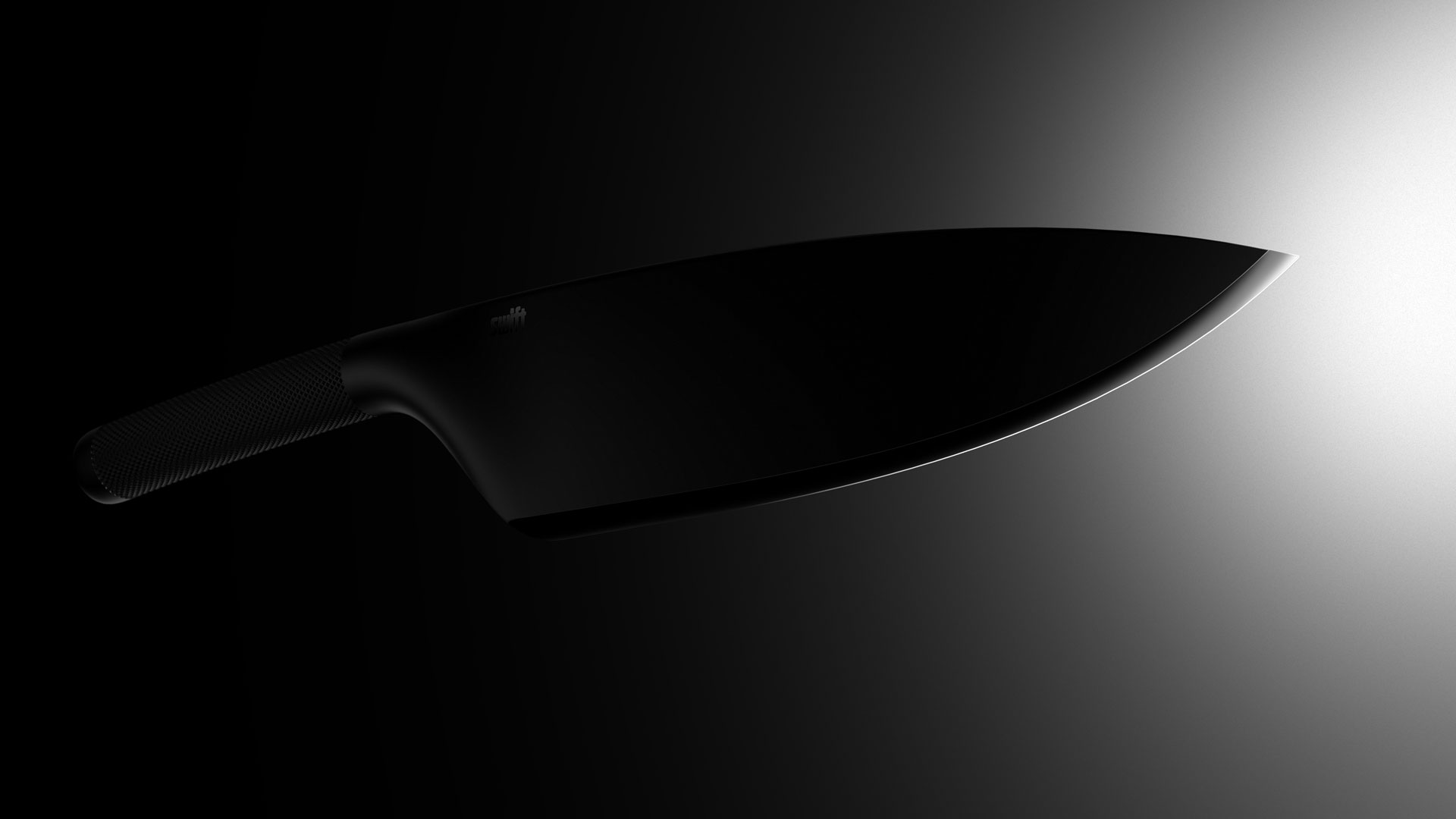 swift knife spaceship render