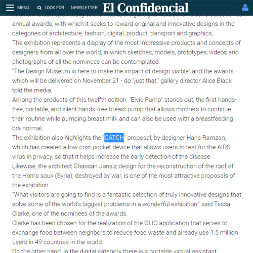 Catch El Confidencial