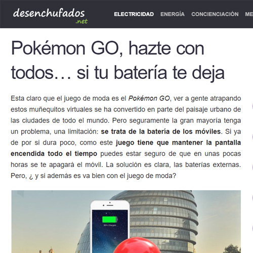 Pokeball Charger Desenchufados